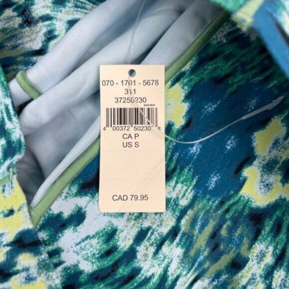 Aerie Women's Offline Real Me Xtra 7/8 Leggings Emerald Green Blue Small - Picture 6 of 8